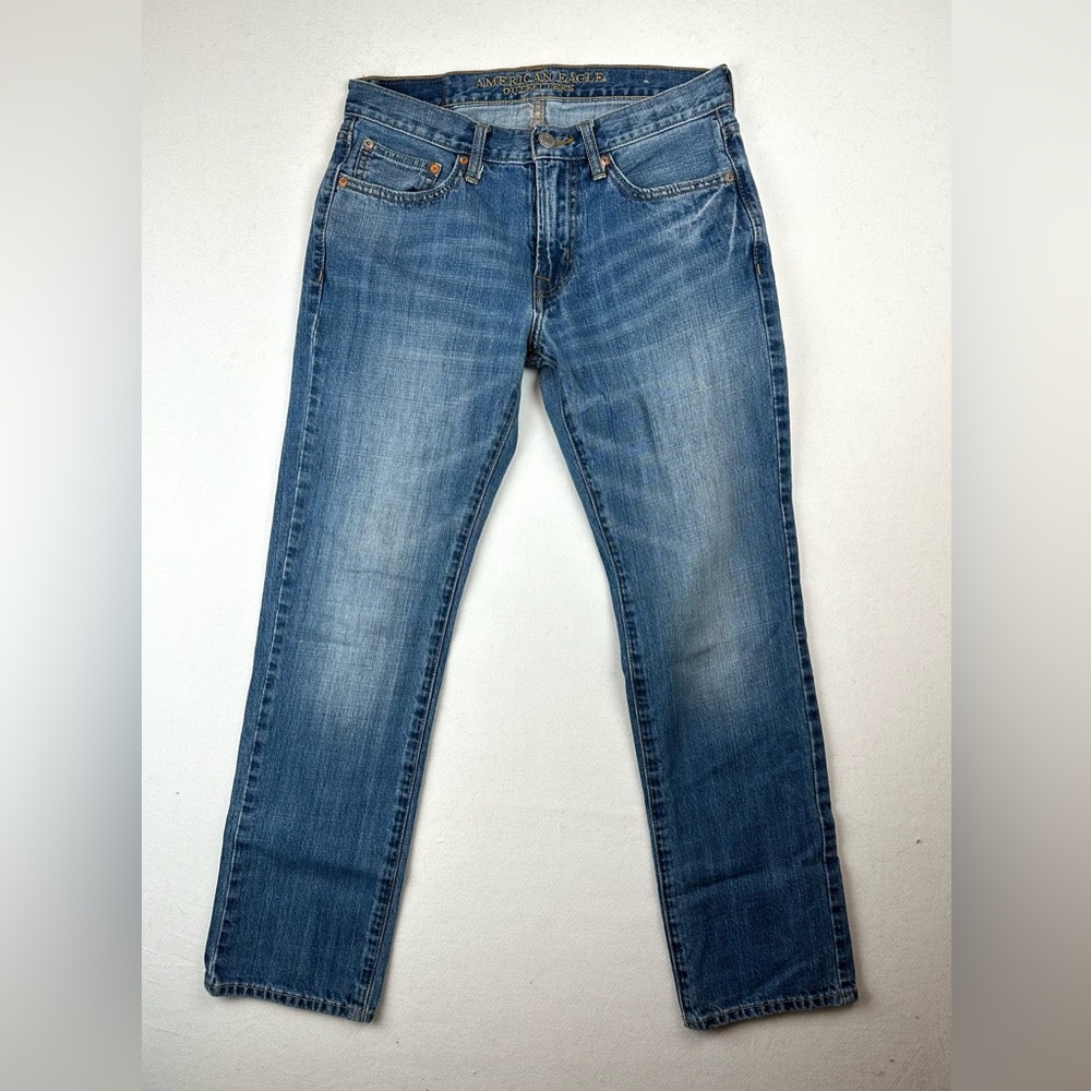 American Eagle Outfitters Slim Straight‎ Medium Wash Denim Jean